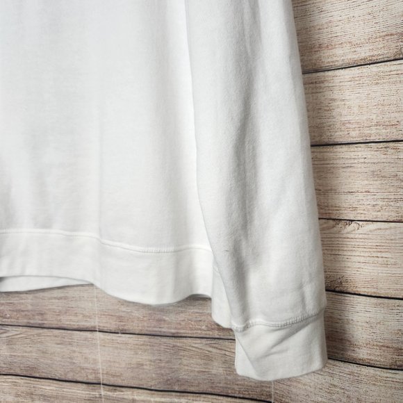 NWT And Now This Men's Size XXL Solid Fleece Off White Sweatshirt Round Neck - Picture 14 of 14